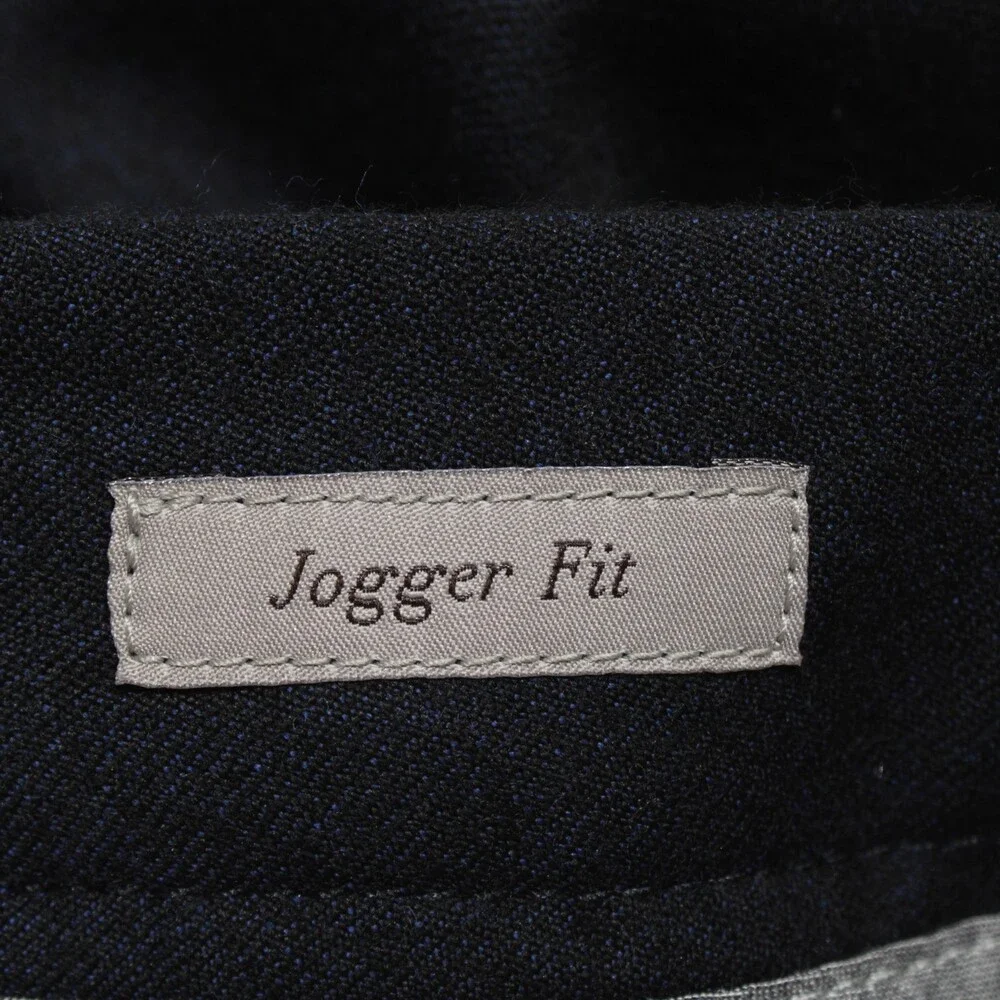 Canali NWT Dress Pants Size 48 (US 32) Jogger Fit Impeccabile in Blue 100% Wool